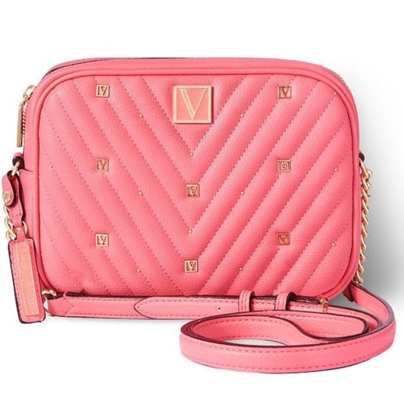 Victoria’s Secret The Victoria Top Zip Crossbody NWT - Picture 2 of 5